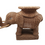 Miniature : Elephant en rotin.