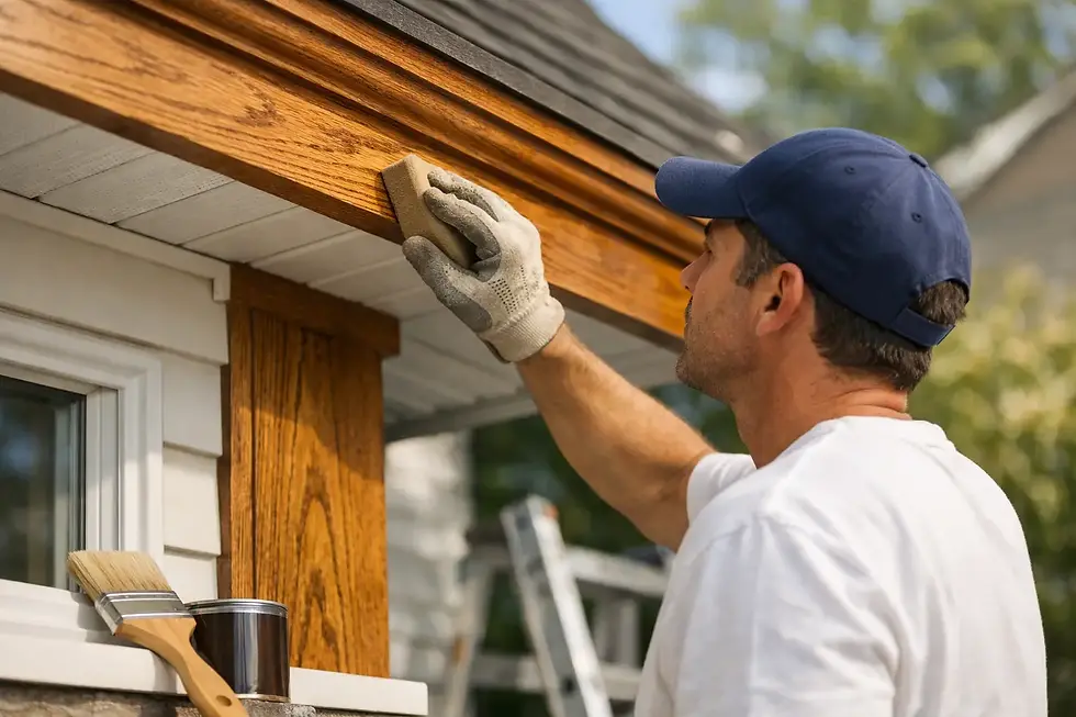 How to Maintain Exterior Wood Trim Properly