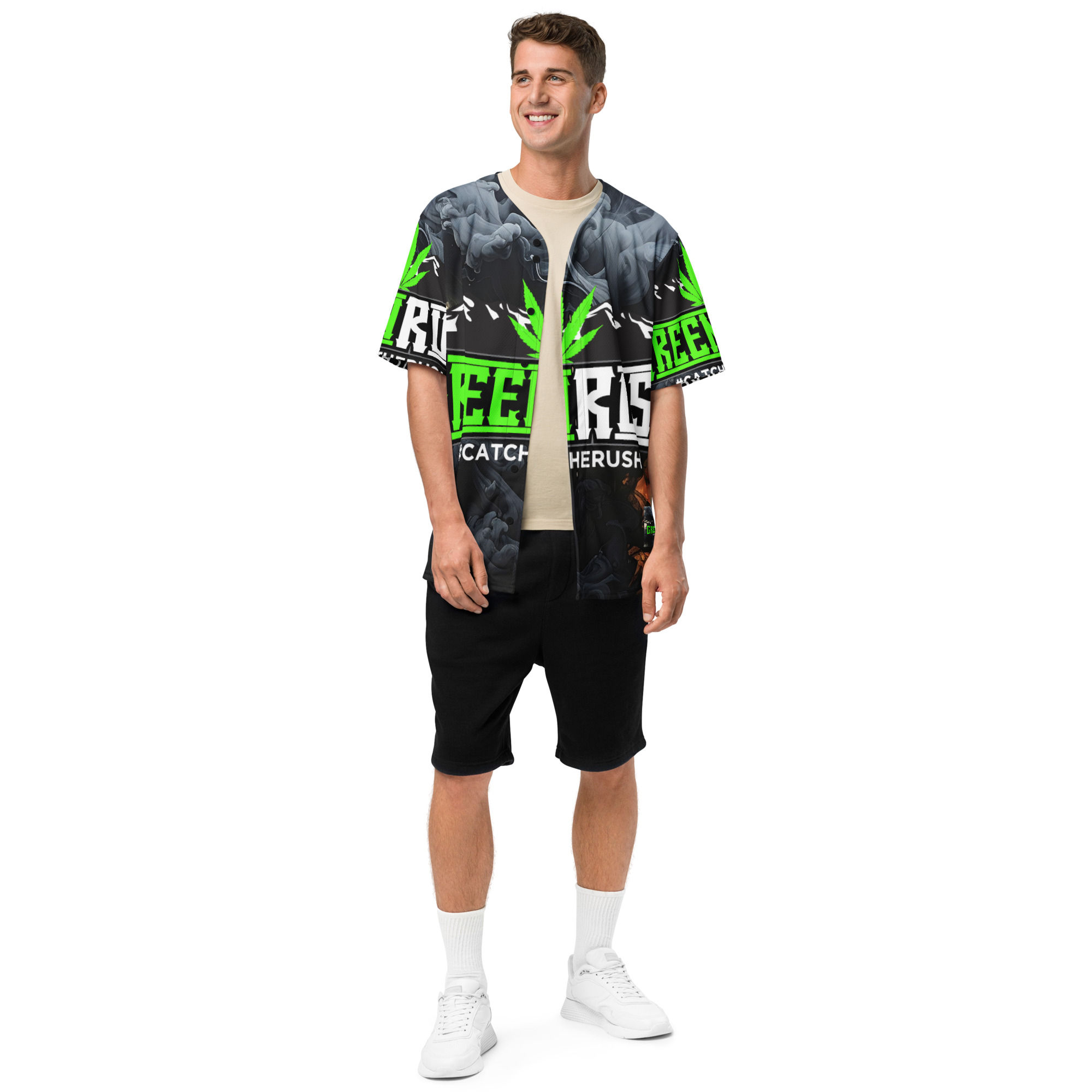 GreenRush Recycled baseball jersey