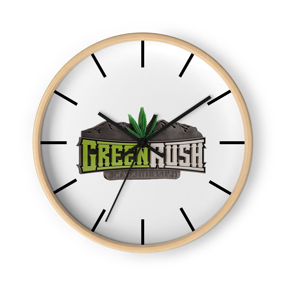 Thumbnail: GreenRush Wall clock