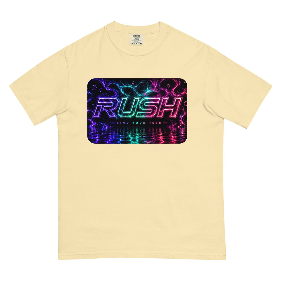 Thumbnail: Rush Fit Unisex garment-dyed heavyweight t-shirt