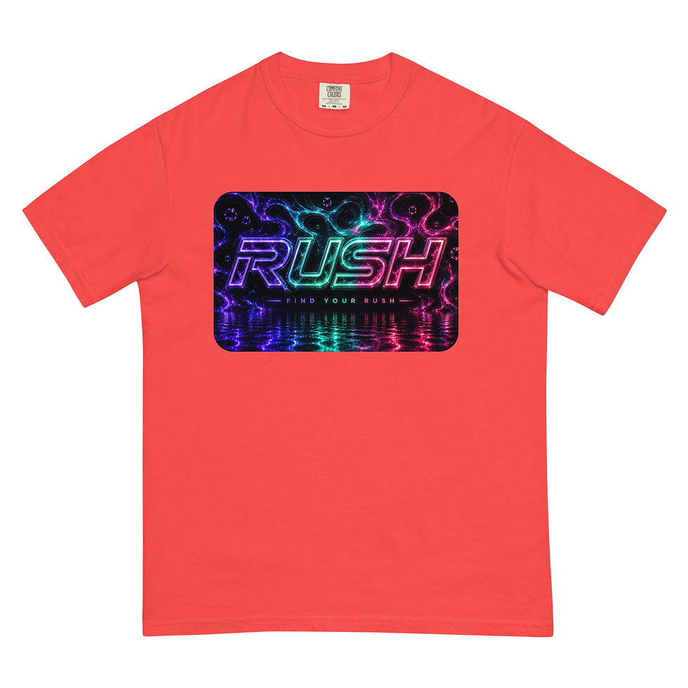 Thumbnail: Rush Fit Unisex garment-dyed heavyweight t-shirt
