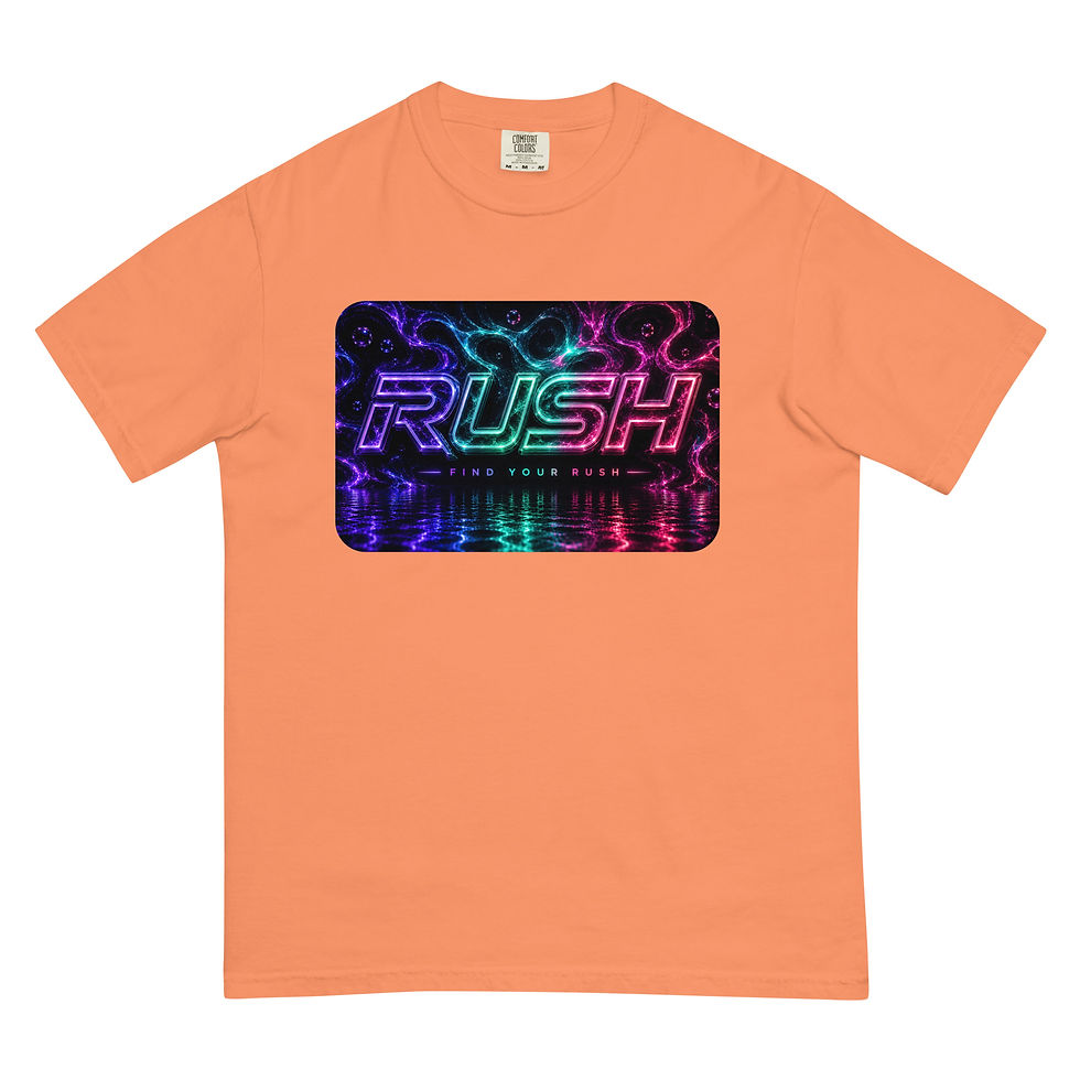 Thumbnail: Rush Fit Unisex garment-dyed heavyweight t-shirt