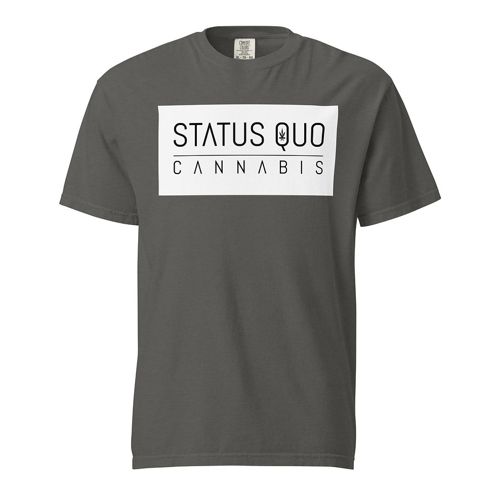 Thumbnail: Status Quo Unisex garment-dyed heavyweight t-shirt