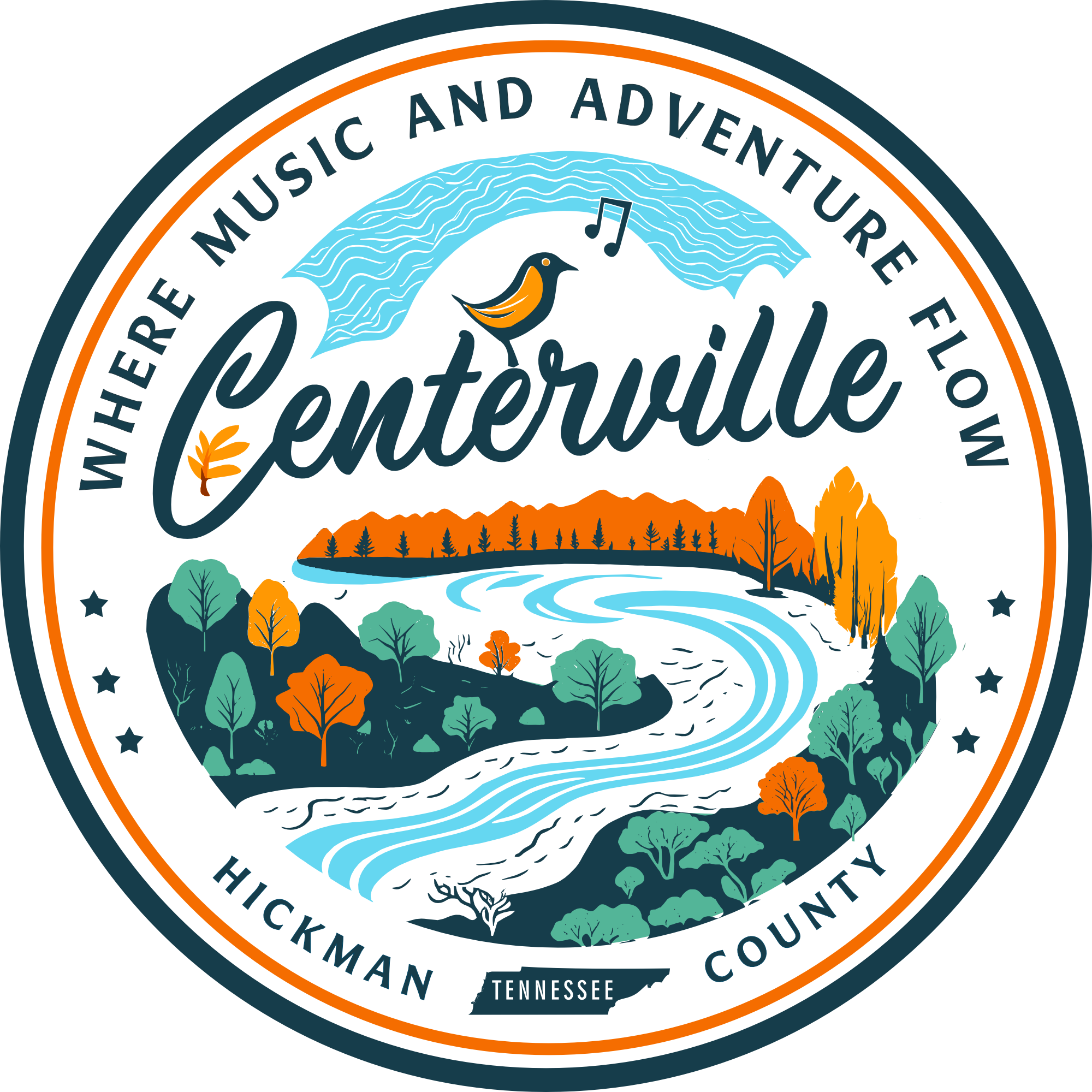 Visit Centerville, Tennessee logo