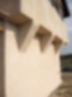 Hill House exterior plaster