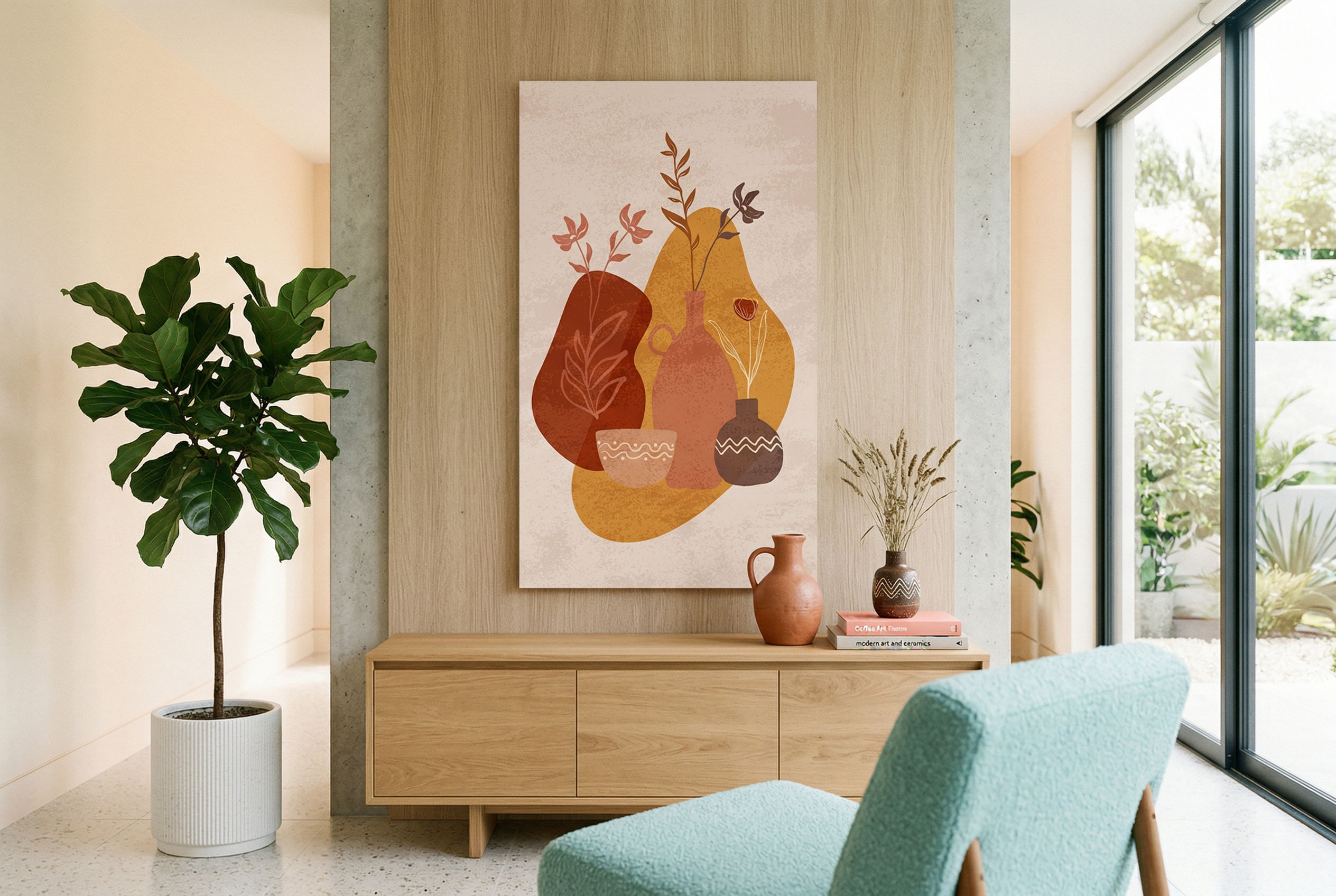 Terracotta Still Life Study