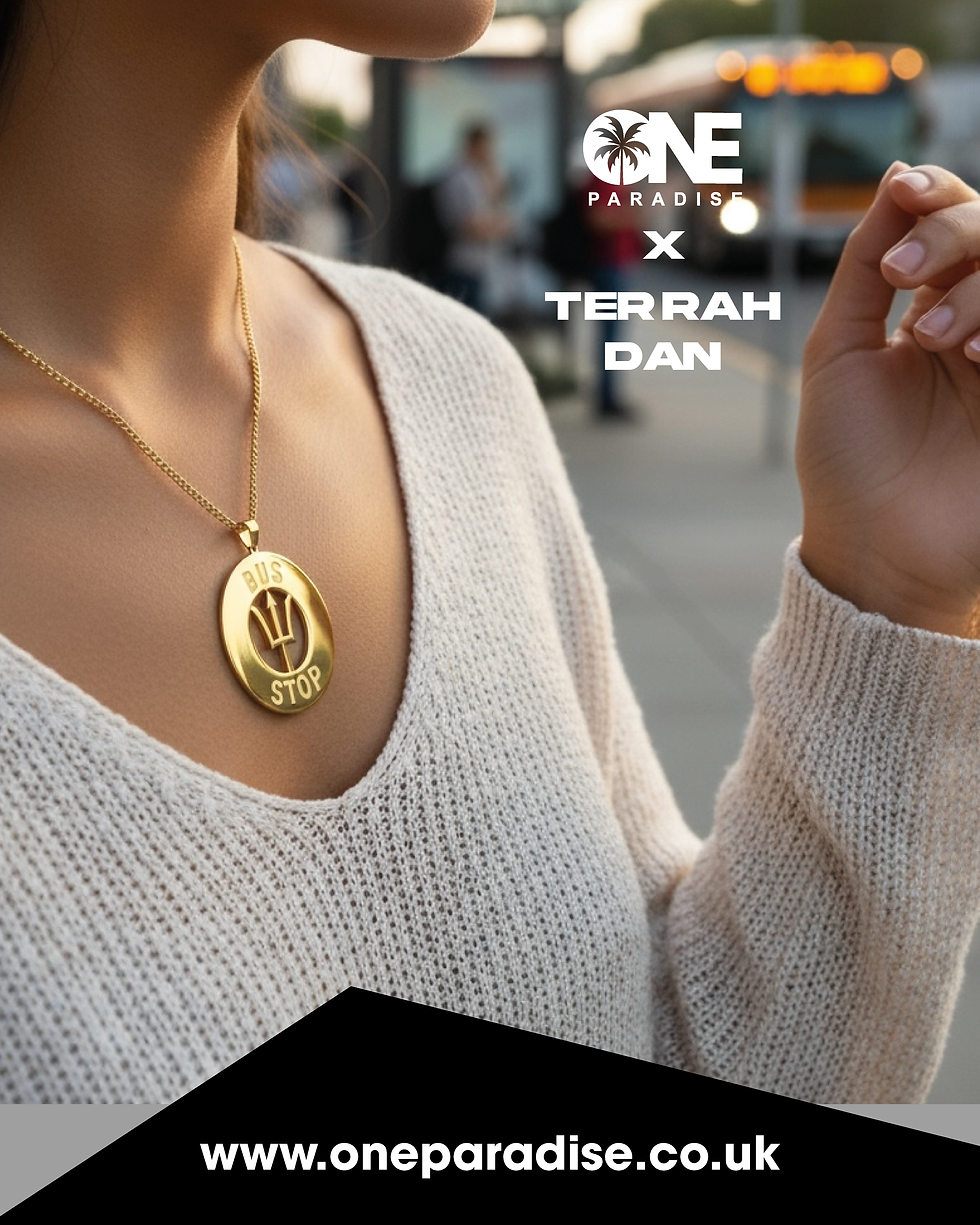 Thumbnail: Terrah Dan x One Paradise – Bajan Necklace (Gold or Silver Plated)