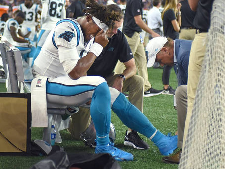 Cam Newton has Season Ended Due to Ankle Injury