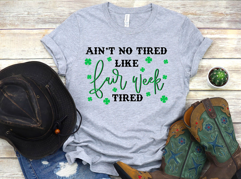 Ain't No Tired Like Fair Week Tired