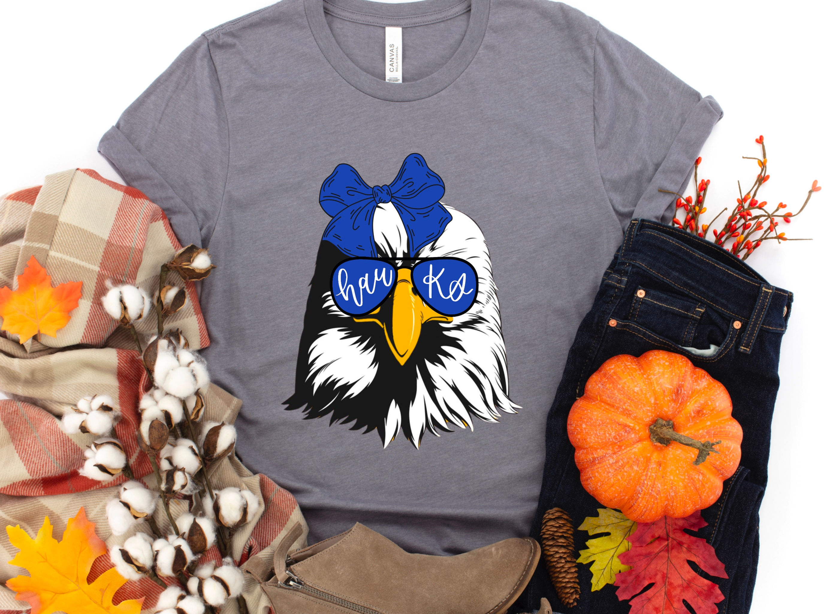 Wyandotte Hawk with Sunglasses