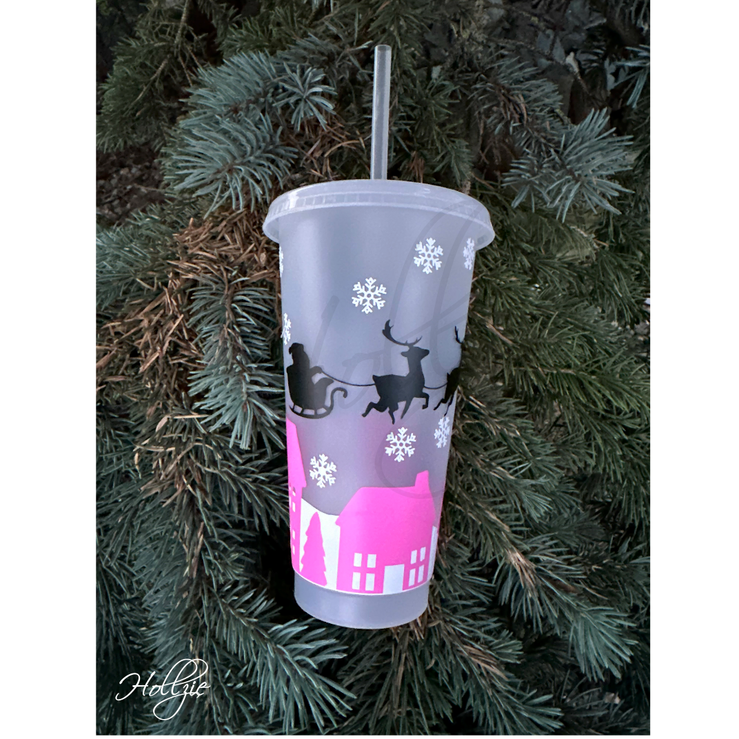 Winter Scene Cold Cup