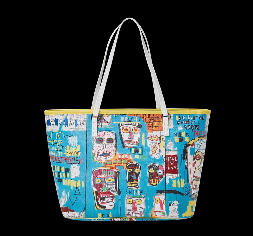 Sprayground OFFICIAL BASQUIAT MITCHELL CREW 1983 TOTE