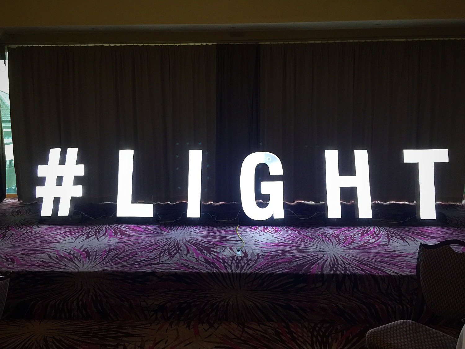 Marquee LightUp Letters Hire Wedding Essentials NI