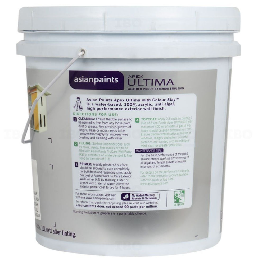 Thumbnail: Asian Paints Apex Ultima Weather Proof Exterior Emulsion