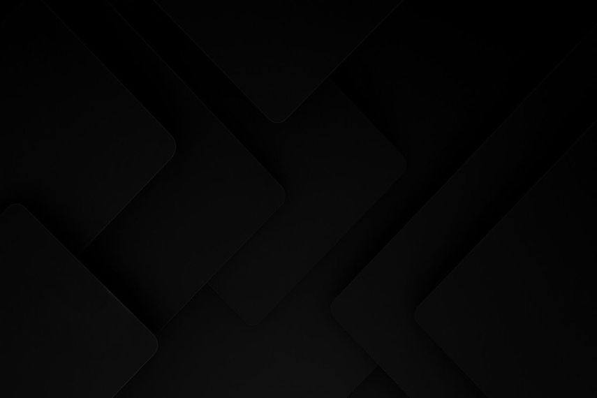 Overlapping dark geometric squares with subtle shadows.