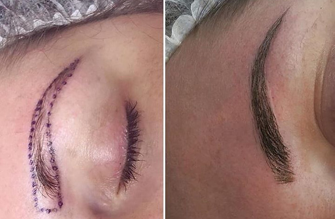 Microblading is my favourite type of tra