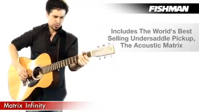 Thumbnail: Fishman Matrix Infinity Pickup & Preamp System - Narrow