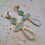 Miniature : Longue Boucles d'oreille - Coloré & doré - Bijoux fantaisie - Coccinelle TROYES