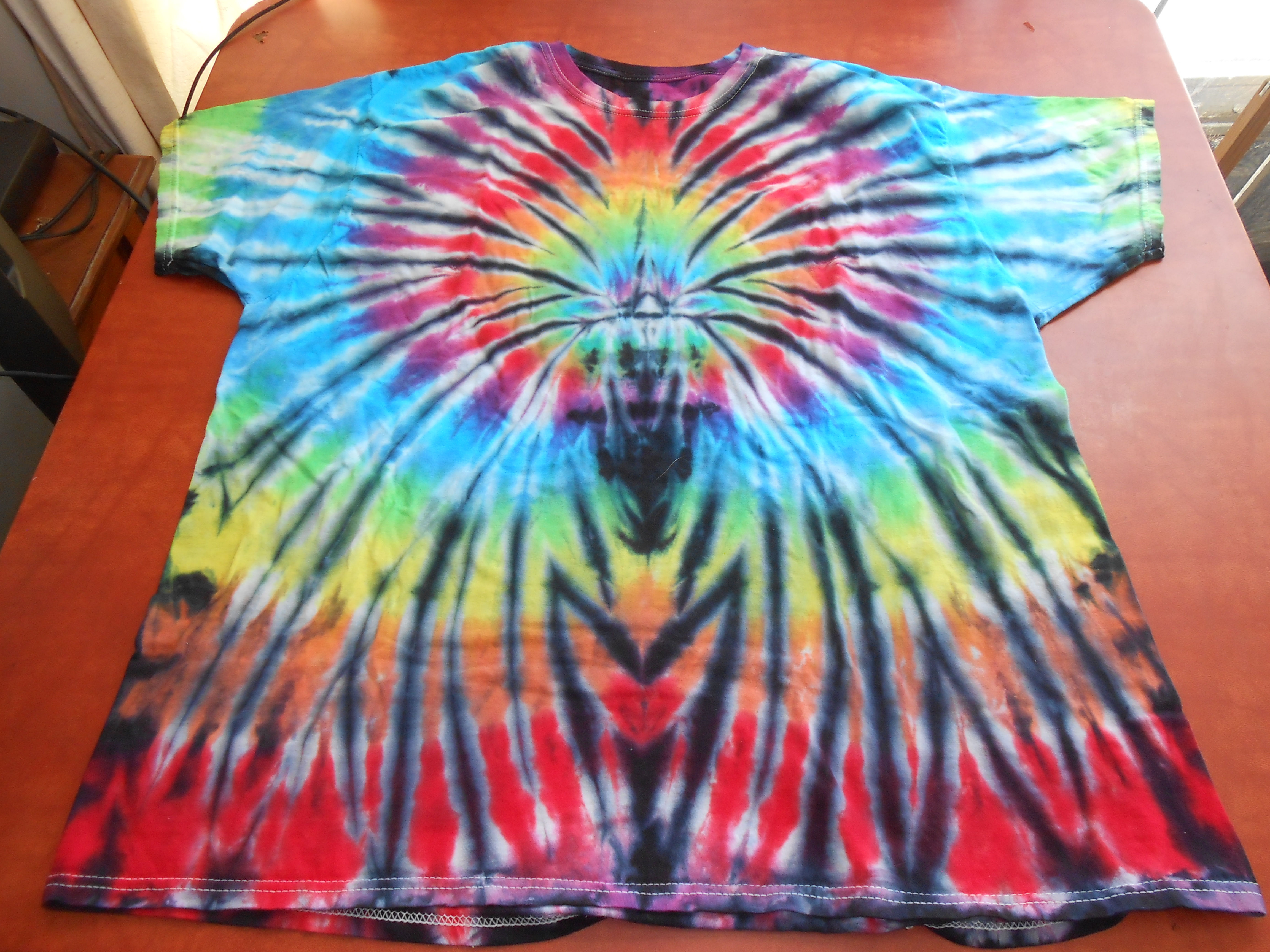 Spider Pattern T-shirt 2XL