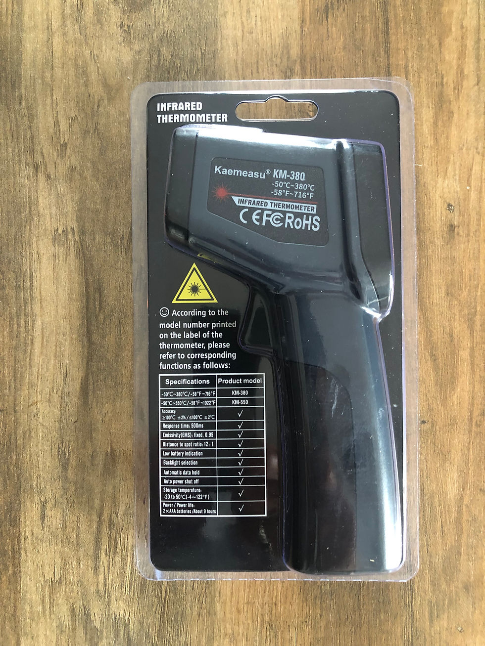 Thumbnail: "Sapp TMPGN" Sapp's Infrared Thermometer Gun