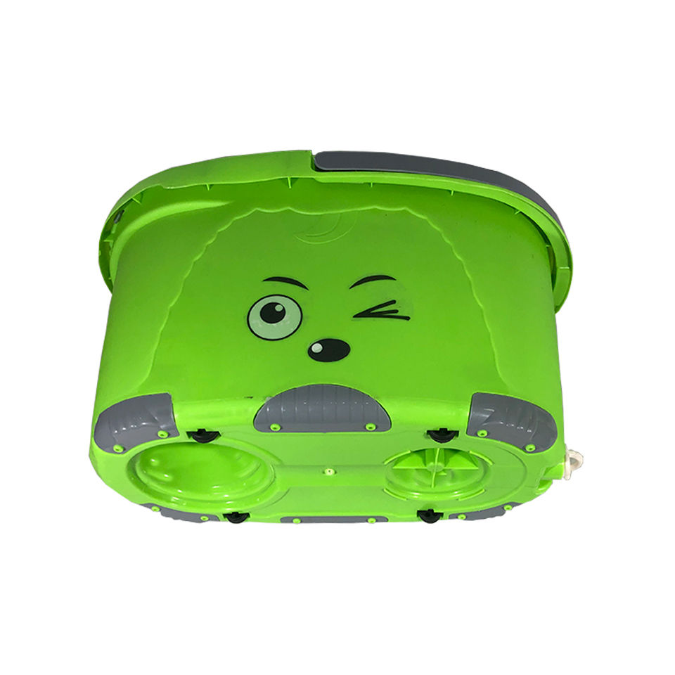 Miniatura: Balde de ojos verde automático 360°