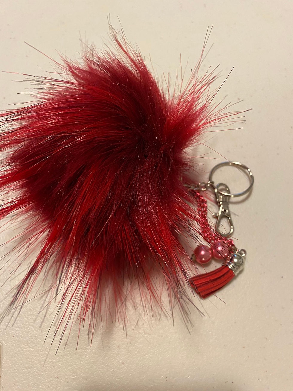 Thumbnail: Burgundy Red Key Chain 