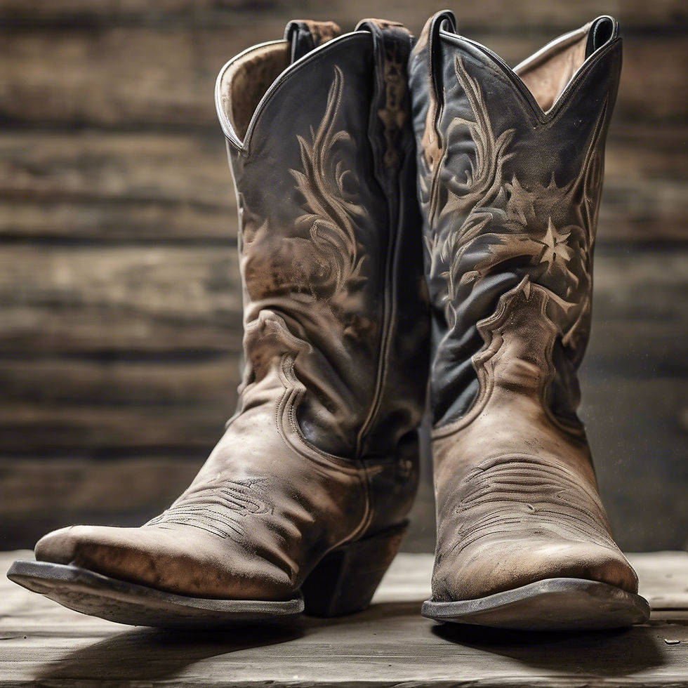 Realistic image of worn and eclitc cowboy boots.jpg
