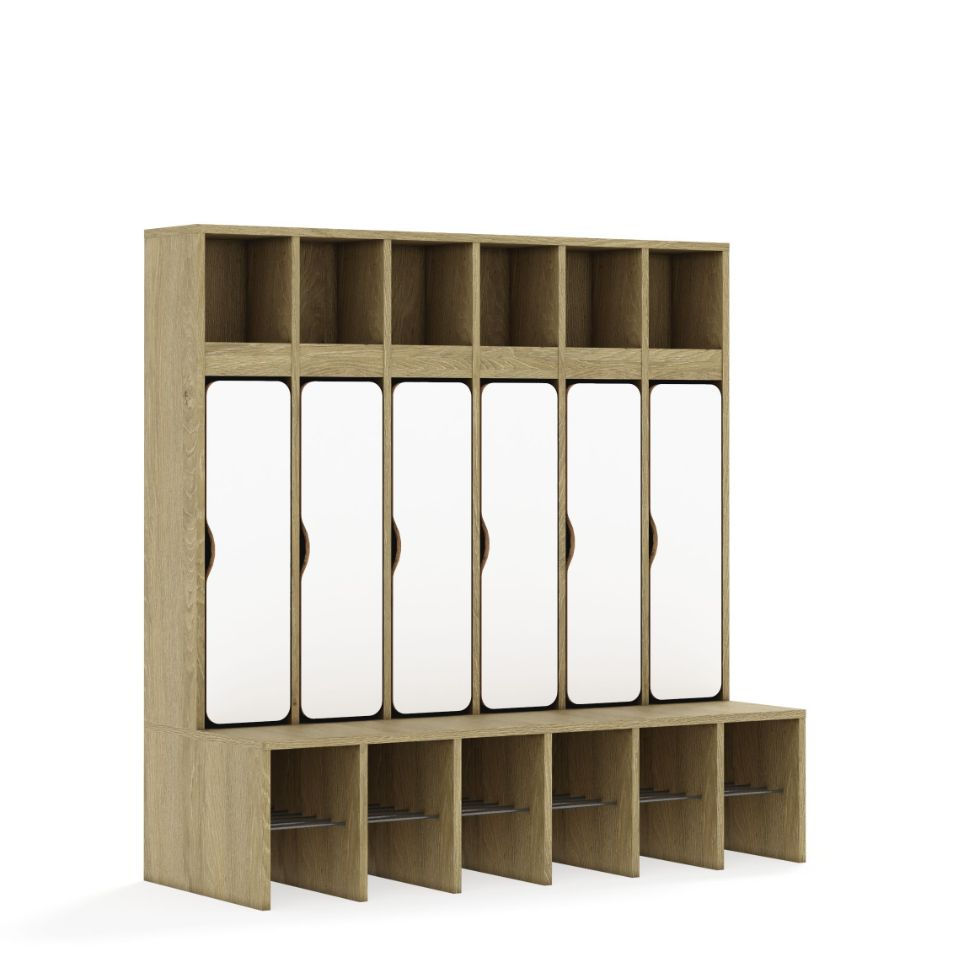 Miniaturbild: Kita Garderobe Eco Kids als praktische Aufbewahrungslösung