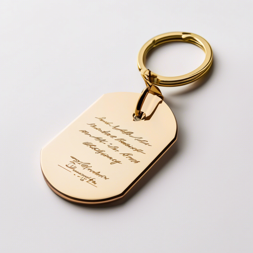 Personalized Keychain