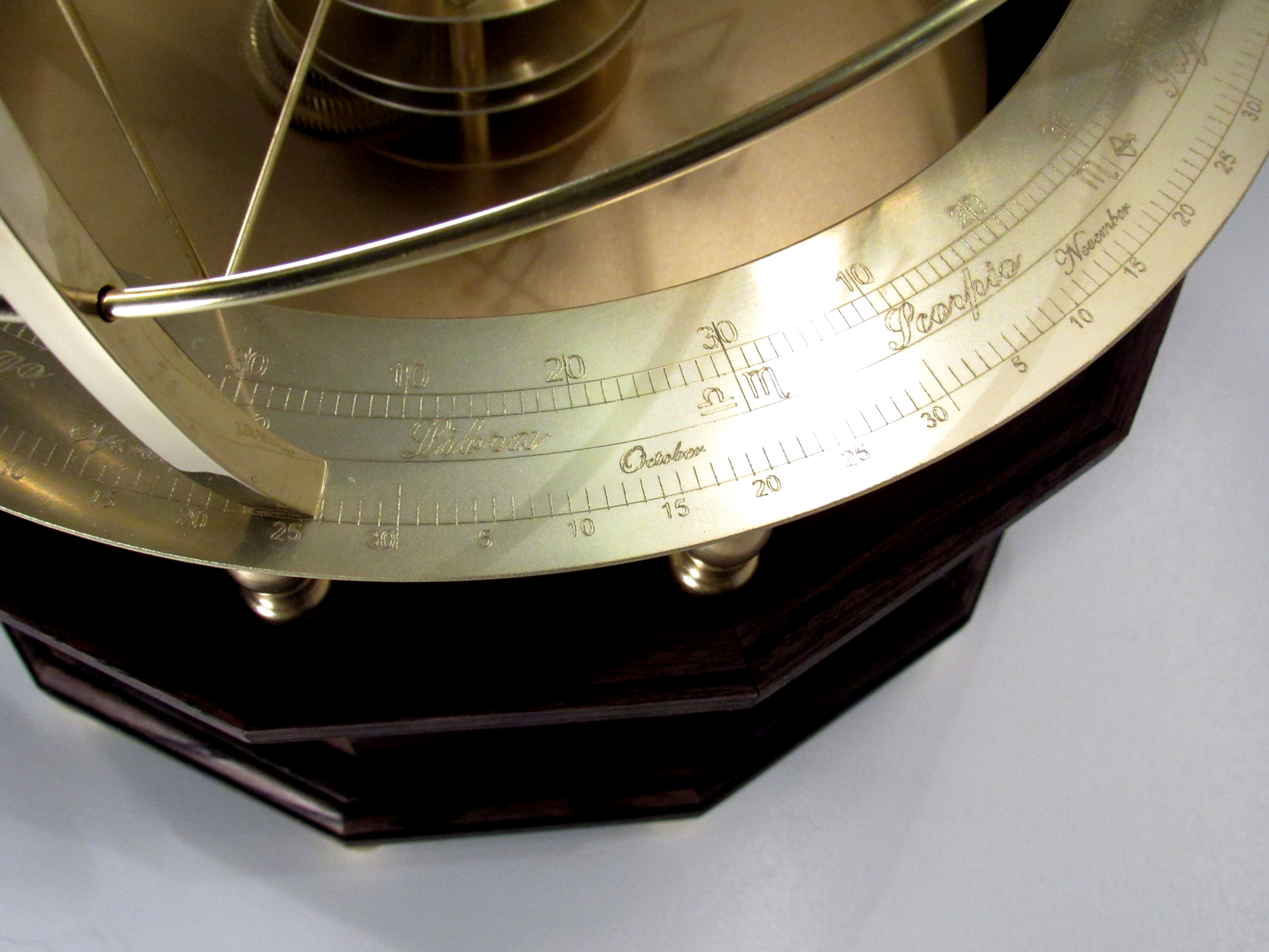 Calendar ring close up
