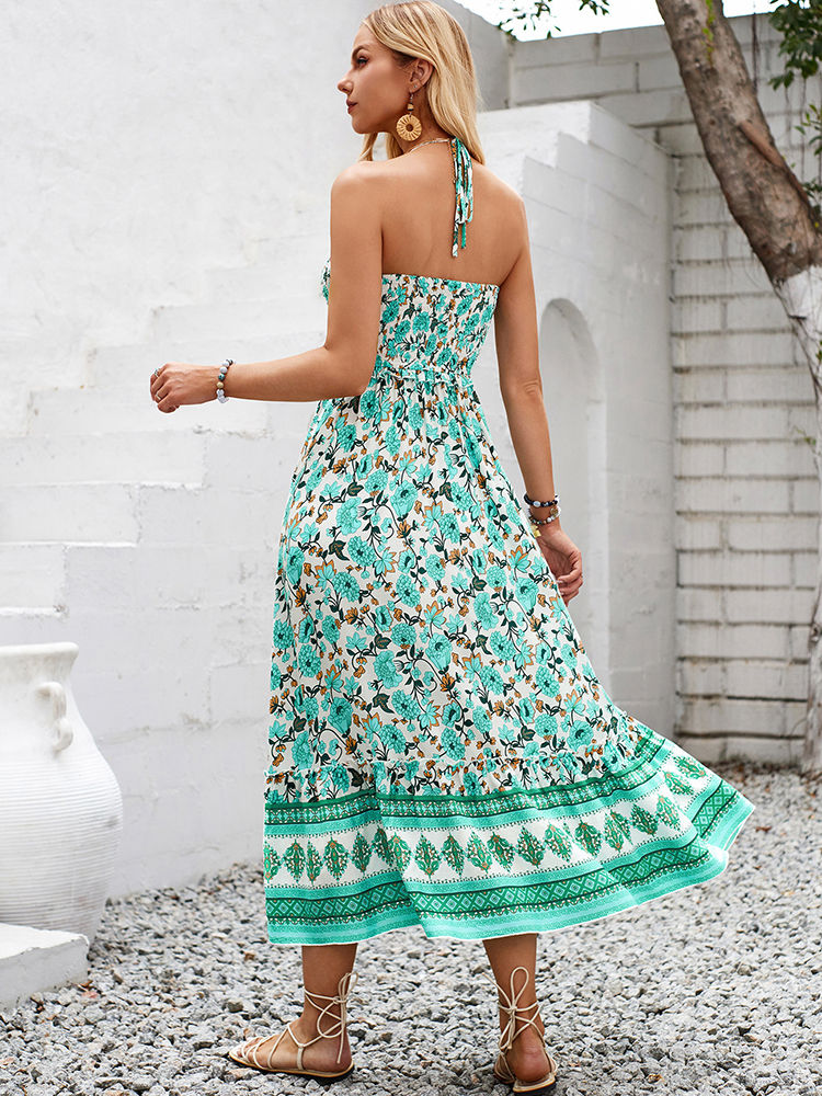 Thumbnail: Robe longue d’été florale pour femme – 2026