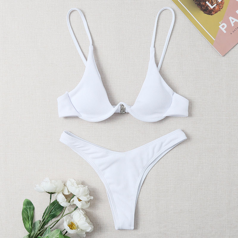 Thumbnail: Bikini ,  soutien-gorge push-up culotte haute