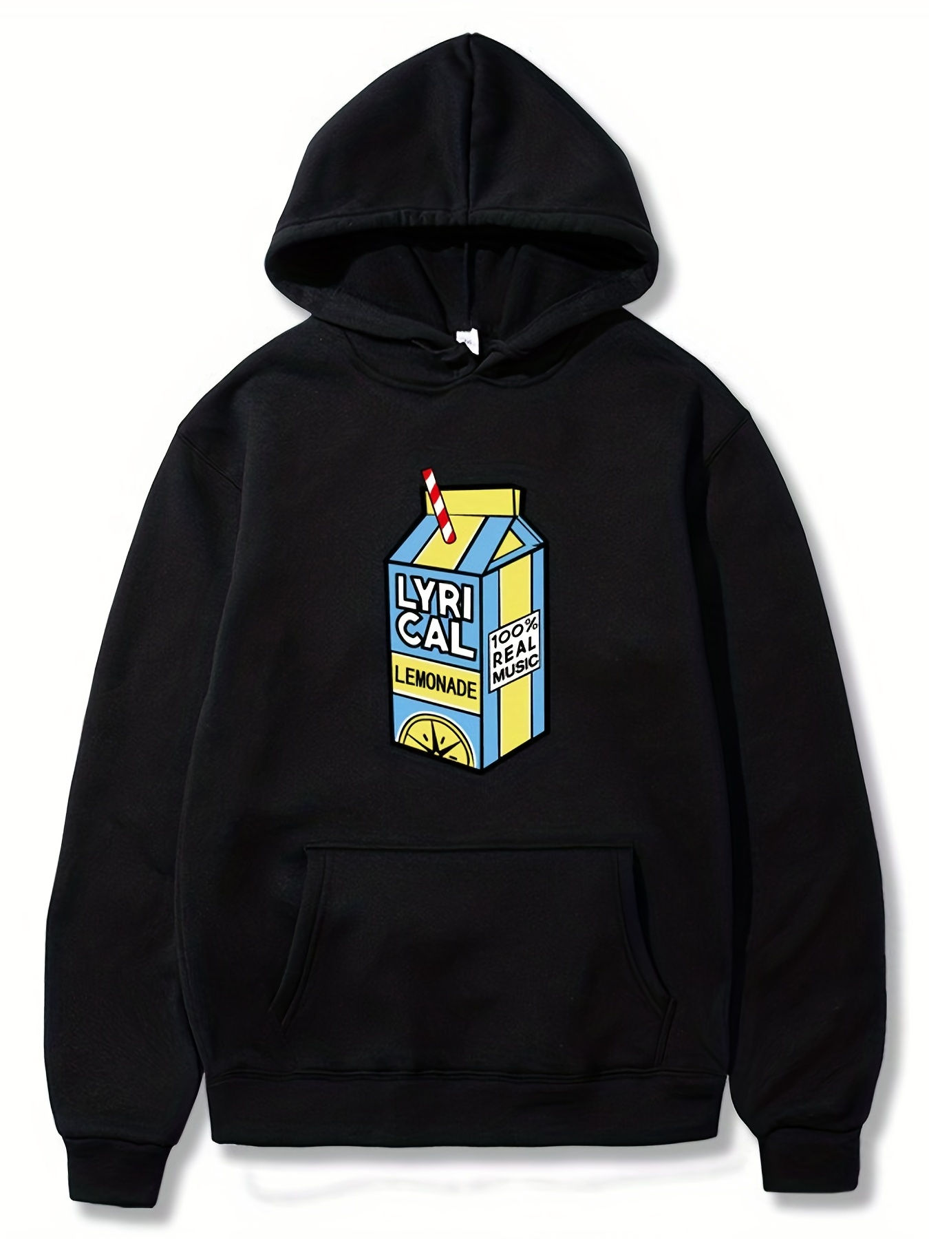 Sweat à capuche graphique grande taille