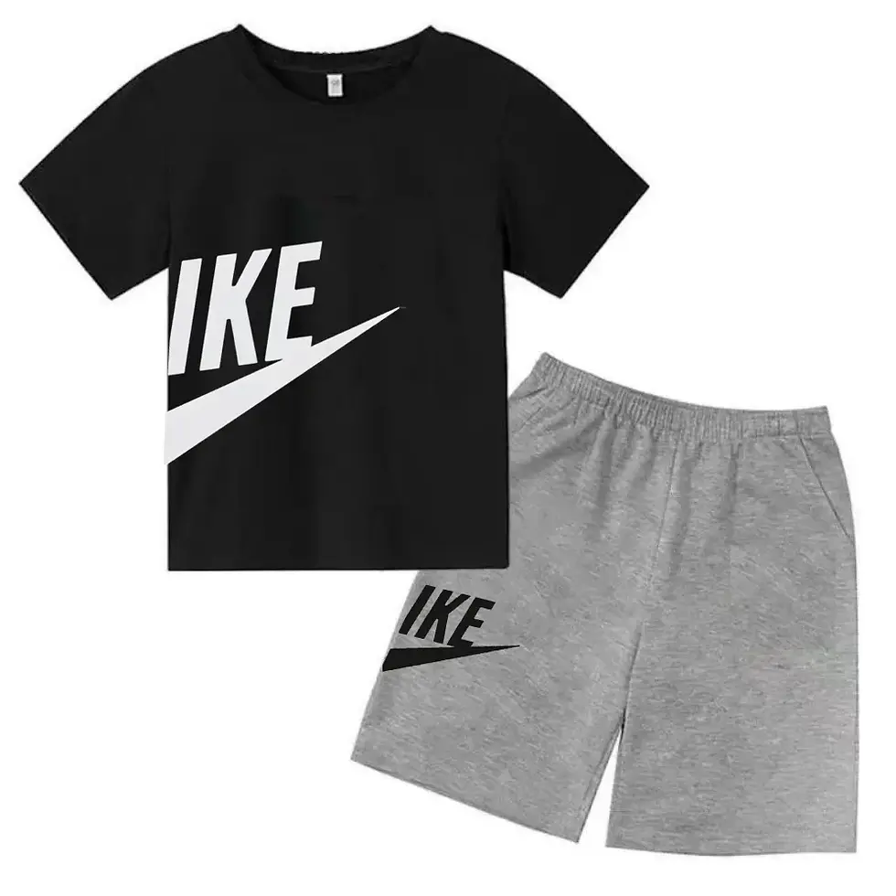 Miniatura: Ensemble pour enfants et adolescents – t-shirt d’été et short