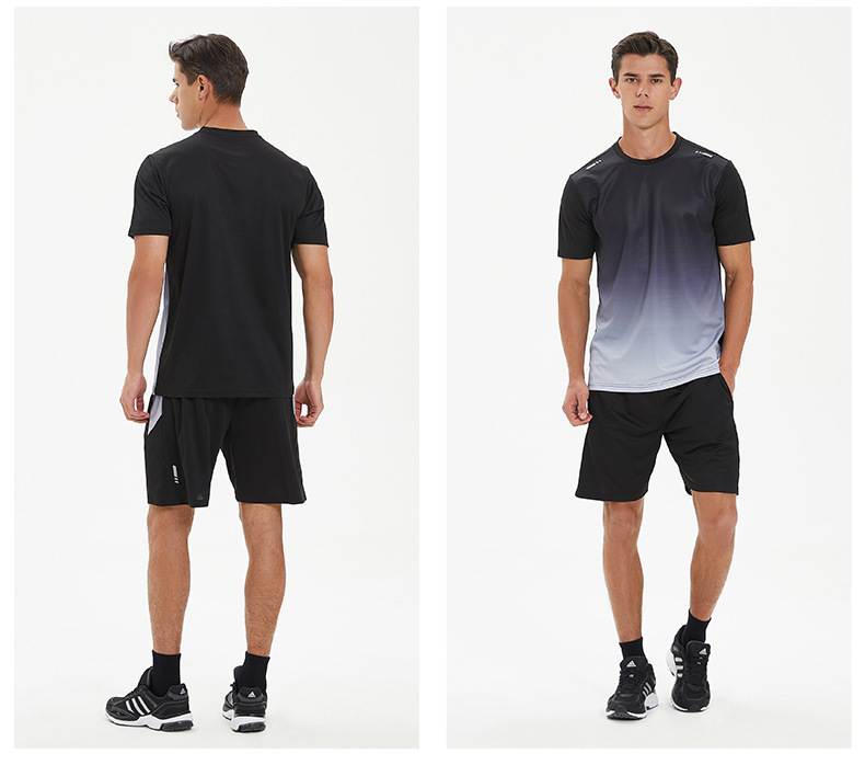 Thumbnail: Ensemble de vêtements de sport pour homme , séchage rapide