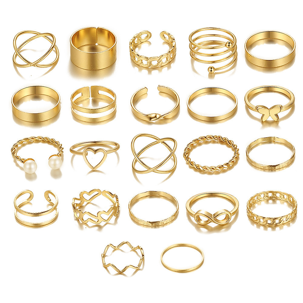 Miniature : Set Bijoux Femme 54 Pièces – Perles Élégantes Vintage Collier Bracelet Bagu