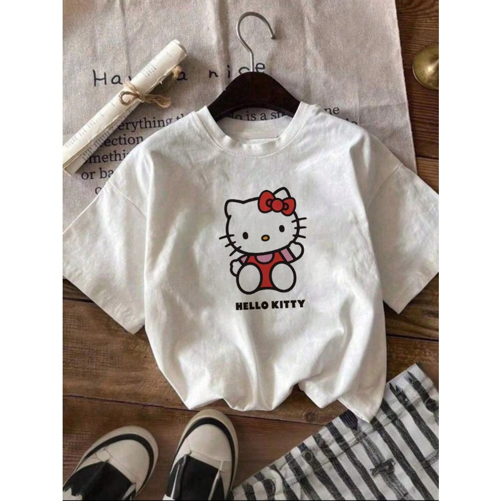 T-shirt pour enfants Hello Kitty avec joli imprimé