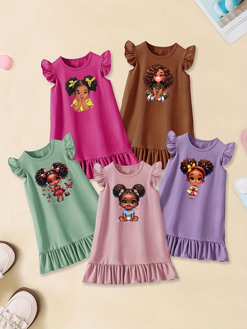 Miniatura: 5 robes d'été pour filles
