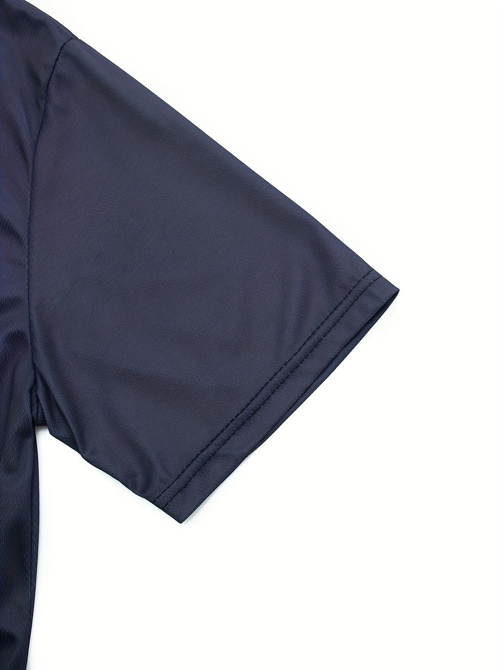 Miniatura: T-shirt respirant pour hommes avec imprimé lettres, idéal pour la course et l’en