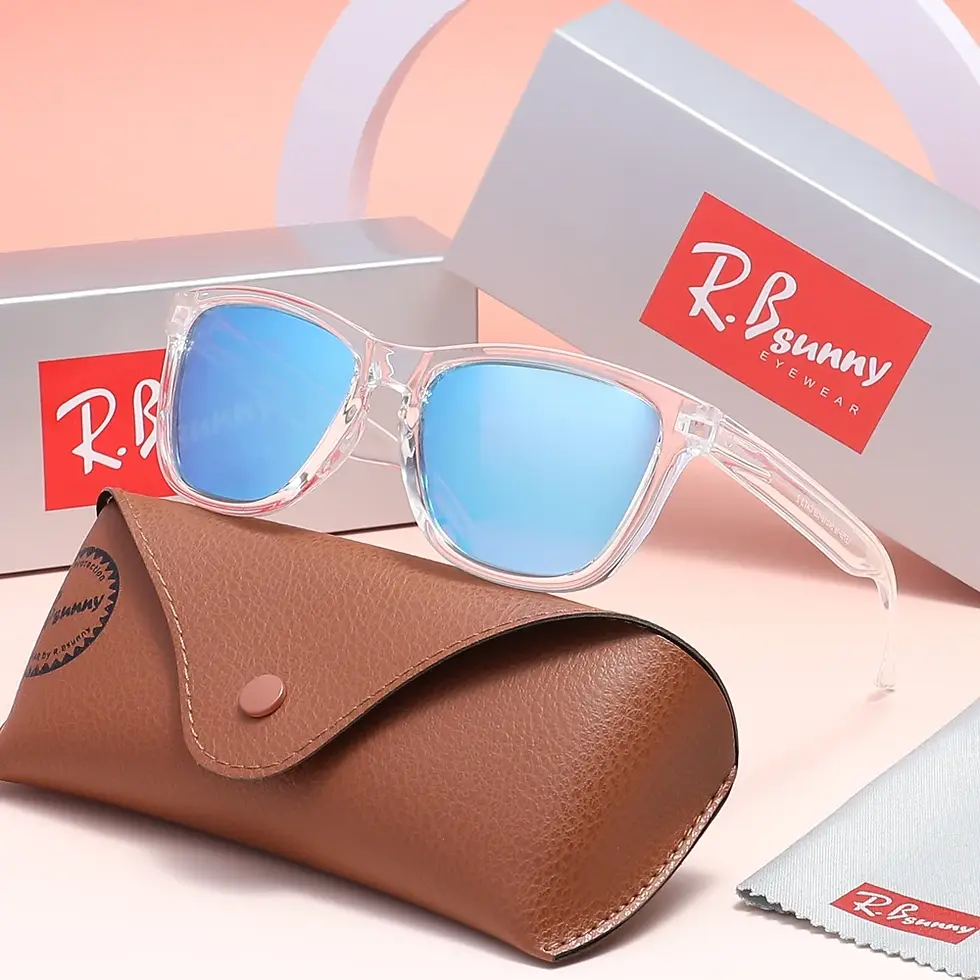 Thumbnail: Lunettes de soleil carrées classiques unisexe