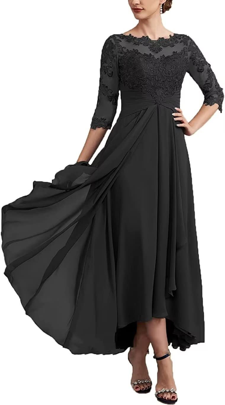 Thumbnail: Nouvelle robe pour mère de la mariée ,Manches mi-longues