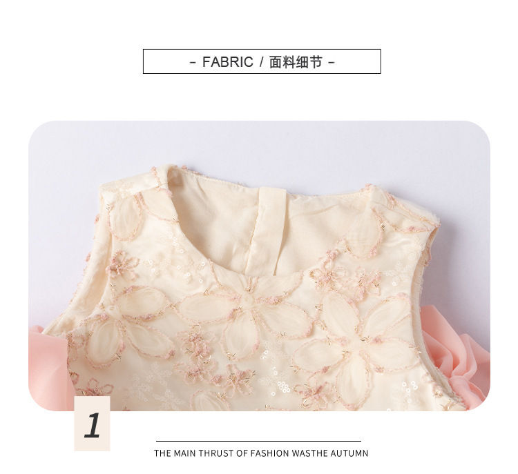 Miniatura: Robe de princesse pour filles pour occasions formelles