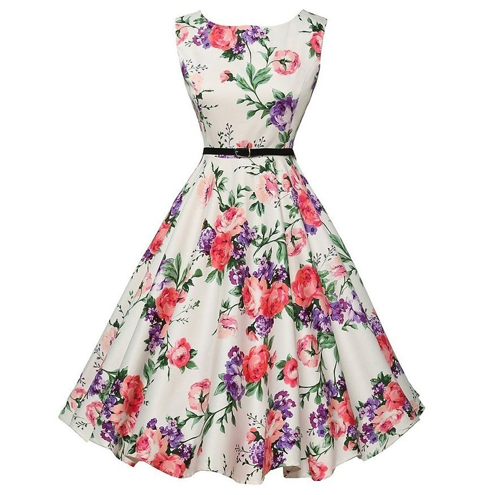 Miniature : Craquez pour cette robe d’été au style vintage rockabilly
