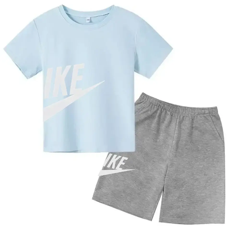 Miniatura: Ensemble pour enfants et adolescents – t-shirt d’été et short
