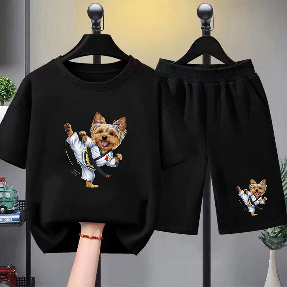 Miniatura: Ensemble enfant 2 pièces Yorkshire Terrier