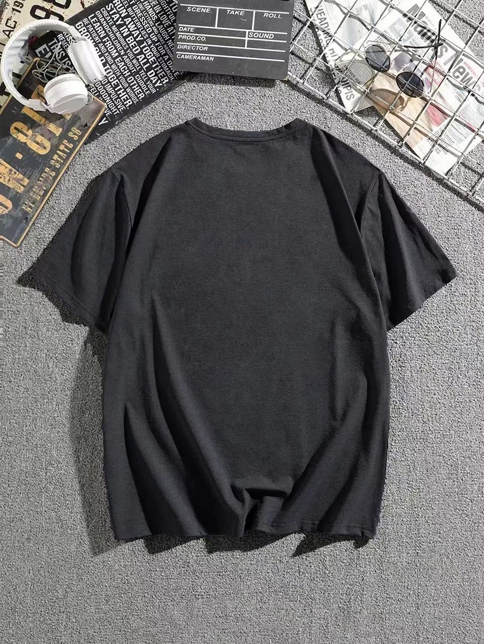 Thumbnail: T-shirt grande taille – Col rond stylé, extensible