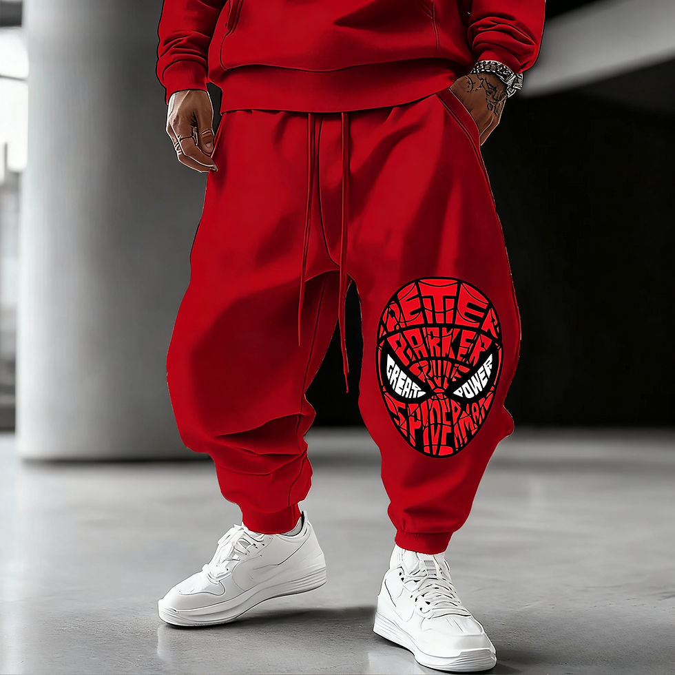 Miniature : Sweat à capuche Marvel Spider-Man en coton pour homme