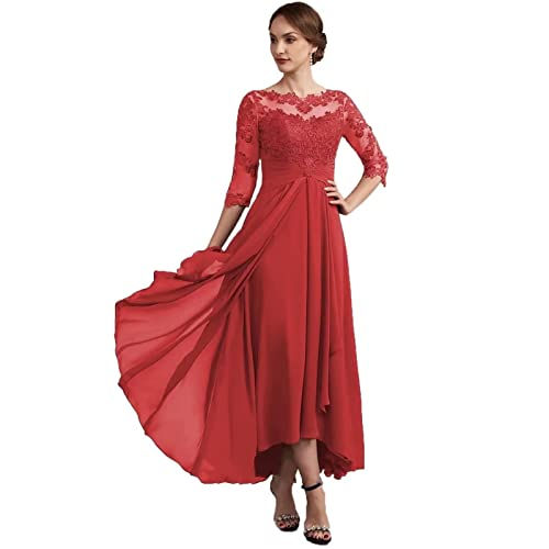 Thumbnail: Nouvelle robe pour mère de la mariée ,Manches mi-longues