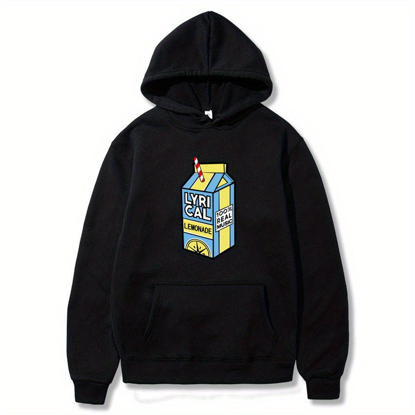 Miniatura: Sweat à capuche graphique grande taille
